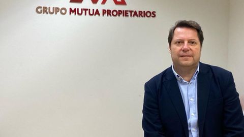 Mario Menndez, es delegado norte del Grupo Mutua de Propietarios, institucin que ha fundado una asociacin sin nimo de lucro para facilitar la accesibilidad en los edificios a las personas con movilidad reducia