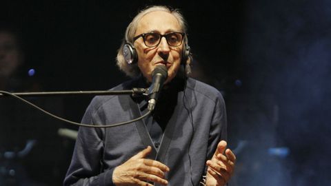 Franco Battiato, en el Palexco de A Corua en el 2017