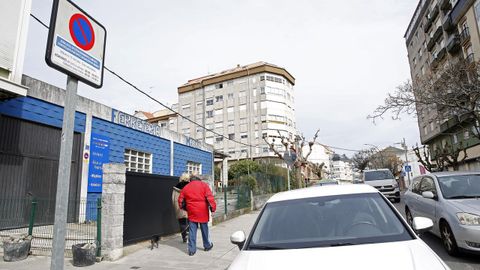 En la zona azul de la avenida de A Corua de Ribeira el lmite mximo es de 15 minutos.