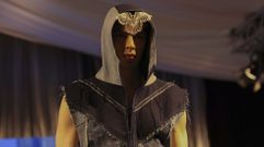 Algunas de las im�genes que dej� la Mostra do Encaixe este Jueves Santo