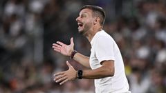 El entrenador del pr�ximo rival del Celta, el Elche, Mart�n Anselmi.