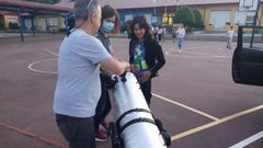 El Curros Enr�quez organiz� una actividad astron�mica