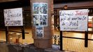 Lugar donde muri Yoel Quispe y que sus amigos y familia mantienen como recordatorio del crimen