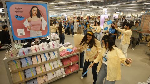 Inauguración de la primera tienda de Primark en Lugo