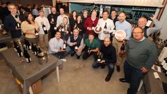 Eleuterio Balayo llev las mejores bodegas, conservas y quesos a La Ubi de Boiro