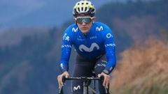 El ciclista asturiano Pelayo Snchez forma parte de la plantilla masculina del Movistar Team