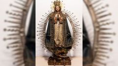 Imagen de la talla del museo de Santa Clara cedida para la exposicin en Madrid