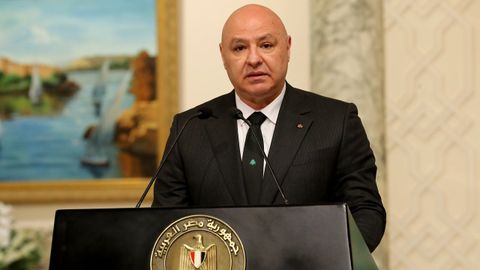 El presidente del L�bano, Joseph Aoun.