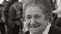 Efigenia Vidal, con la sonrisa que la caracterizaba y que siempre la acompa��. 