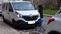 El velol�ser estuvo estos d�as instalado en la Ronda da Muralla