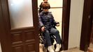 Muestra de la 'inaccesibilidad' de la Casa Paquet para personas en silla de ruedas