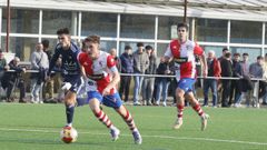 I�aki Mart�nez, no encontro da segunda volta fronte ao Alondras da pasada Liga de Tercera RFEF.