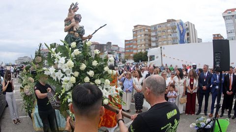 Procesi�n de San Crist�bal y bendici�n de veh�culos en Ribeira 2026