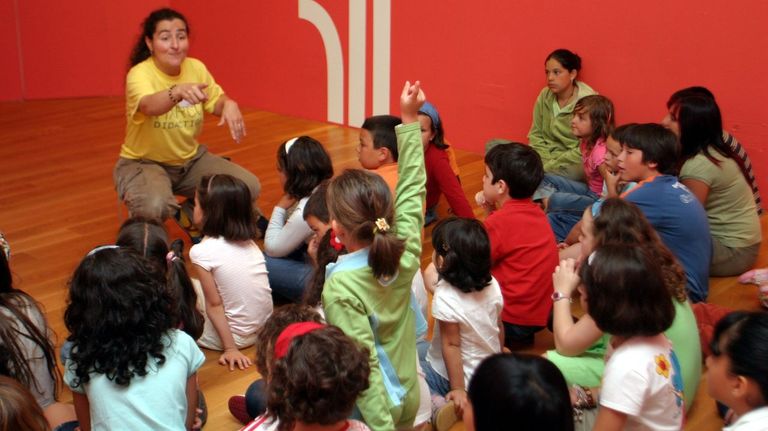 Imagen de archivo de talleres de verano infantiles en el Marco.