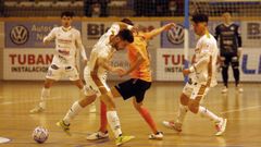 Imagen del encuentro entre el Noia Portus Apostoli y el M�stoles.