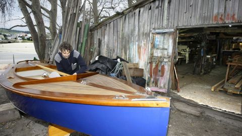 Carpinter�a de ribeira, de Fra, en San Cipri�n