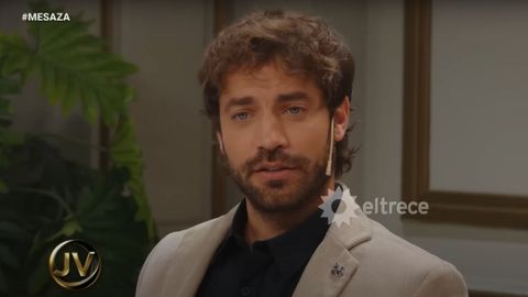 Captura de la entrevista a Benjamín Alfonso en «Almorzando con Juana» en canal Trece.