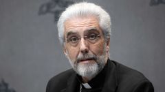 El agustino Luis Mar�n de San Mart�n, nombrado nuevo limosnero del papa Le�n XIV.