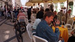 ZONA DE TURISTAS EN LISBOA 