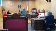 Un momento de la vista judicial