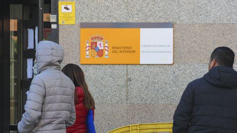 Foto de archivo de una oficina de Madrid donde se hacen tr�mites de Extranjer�a