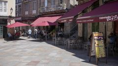 Terrazas este lunes en la capital ourensana