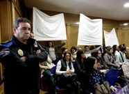 La protesta de los alumnos y de sus padres y madres se desarroll� de forma pac�fica. 