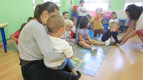 Inicio de curso en el San Rosendo, que el ao pasado cumpli medio siglo de vida