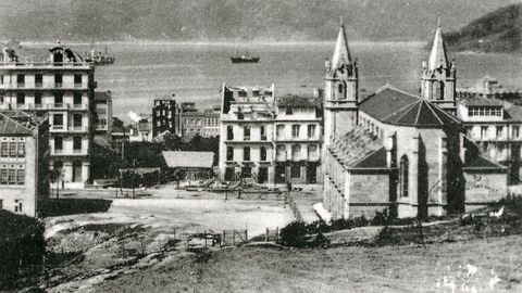 La actual iglesia de Santiago de Vigo fue inaugurada en 1907.