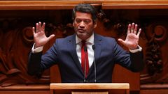 El l�der de la ultraderecha portuguesa, Andr� Ventura