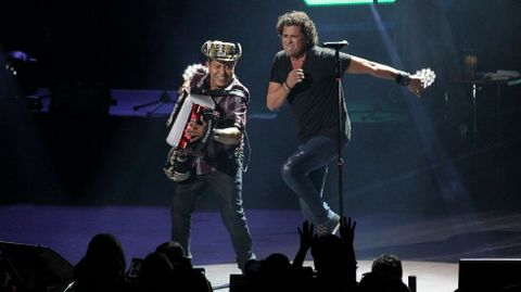 Carlos Vives en el Auditorio Telmex de Guadalajara (M�xico) el pasado 4 de abril 