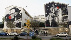 �D�nde est�n las medianeras de Vigo?