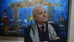 Xavier Vilat, de nombre artstico Xavier, sobrino nieto de Picasso. Estrena una retrospectiva sobre su obra en el Kiosko Alfonso. 