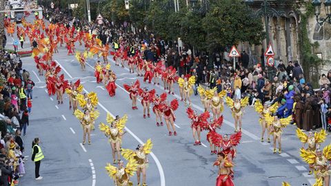 Os Campechanos de Ponteareas aspiran a uno de los premios por su coreograf�a