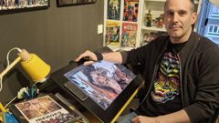 ��igo Aguirre, autor del c�mic �Ib�roes�