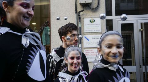 Desfile de entroido en Celanova