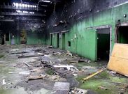 El edificio de A Pereira est� totalmente destrozado.