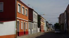 Calle Juan Montes, una de las afectadas por el corte del suministro