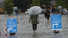 Vacunaci�n contra el covid en Expocoru�a