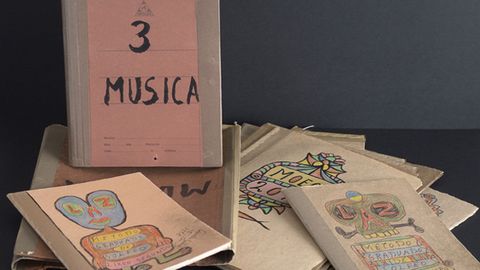 Cuadernos de m�sica de Aurelio Su�rez
