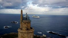 Imagen del �Independence of the Seas� entrando en A Coru�a.