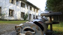 Alojamientos del antiguo poblado de Fenosa en Belesar, en una imagen de archivo