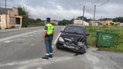 Accidente en Begonte
