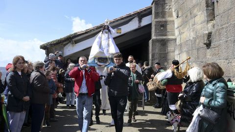 Salida de la procesin de Nosa Seora do Nords