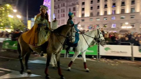 Cabalgata de Reyes en Oviedo
