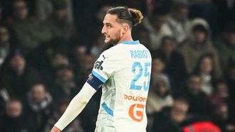Adrien Rabiot.Adrien Rabiot durante el partido que enfrent al Olympique de Marsella contra el PSG
