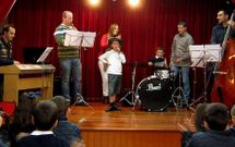 <span lang= es-es >Un centro con pocas ayudas</span>. PLa escuela de m�sica de Arz�a (en una imagen de archivo) se ha enfrentado a dr�sticos recortes en las ayudas provinciales, que no superan los 7.000 euros.
