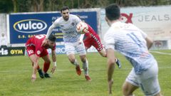 Partido de Tercera Federacin entre el Boiro y la Sarriana