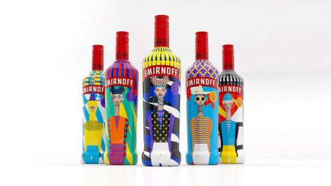 Con Smirnoff llevaron el concepto de diversidad a las botellas