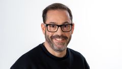 Blan Garc�a Roel, candidato del BNG de Abegondo.